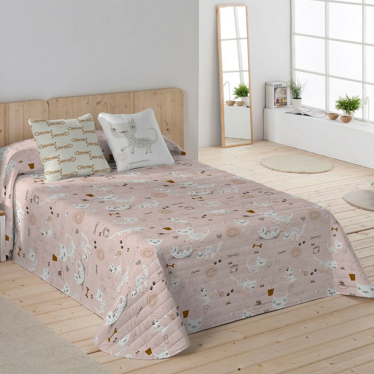 Couvre-lit Panzup Cats 4 Lit 2 persones